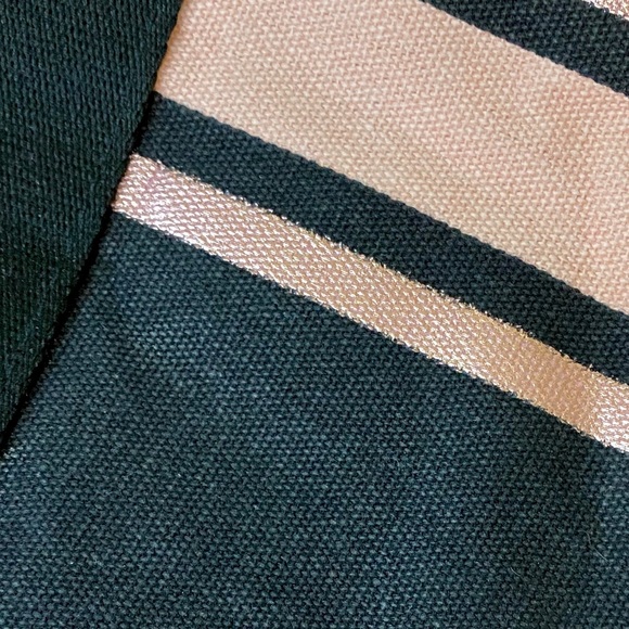 Victoria’s Secret Metallic Striped Tote Bag - Picture 6 of 8